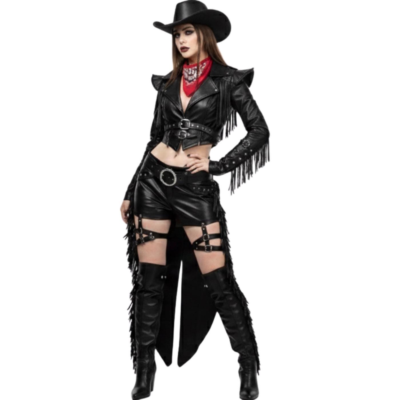 Cappello Cowboy In Ecopelle Marrone, Stile Western, Adulto Unisex, Per Feste A Tema E Cosplay