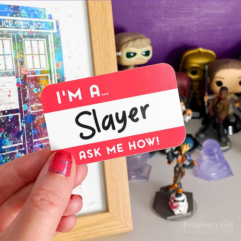 I'm A Slayer Sticker image 1