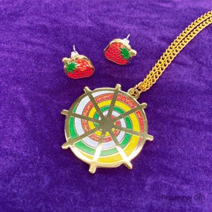 Strawberries In Space Jewellery Set image 3