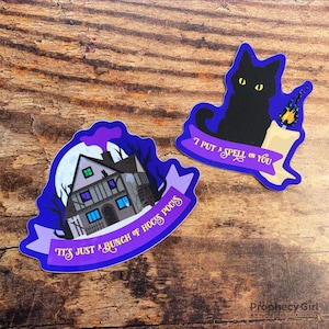 I Put A Spell On You Sticker Set image 1