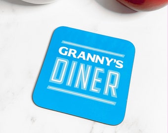 Granny's Diner Coaster