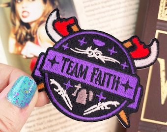 Team Faith Embroidered Patch