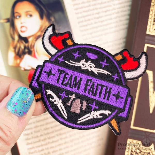 Team Faith Embroidered Patch