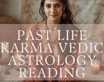 Lectura de la carta natal védica psíquica: Vidas pasadas: Perspectivas sobre el karma del alma / PDF