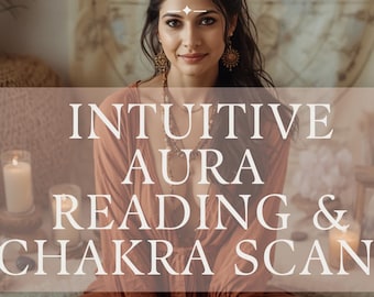Lectura intuitiva del aura y escaneo de chakras / Oráculo védico (digital)