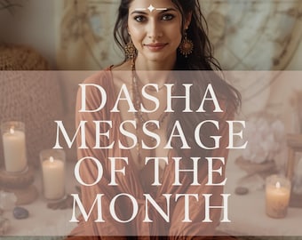 Lectura personalizada de la carta natal psíquica de astrología védica: Pronóstico mensual de Dasha / PDF