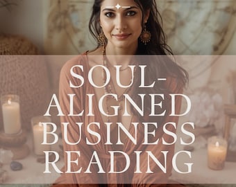 Carta natal psíquica de negocios alineada con el alma. Médium psíquico. Astrología védica para emprendedores creativos y espirituales. Propósito y marca. PDF.