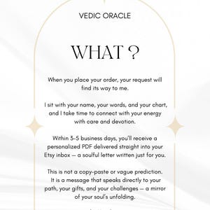 Soul-Aligned Business Psychic Birth Chart Medium Psychic • Vedic Astrology for Creatives & Spiritual Entrepreneurs | Purpose, Branding | PDF image 8