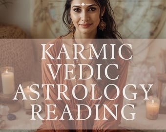 Lectura de Astrología Védica Kármica: Ecos de Vidas Pasadas, Lecciones del Alma y Tu Camino Sagrado (PDF)
