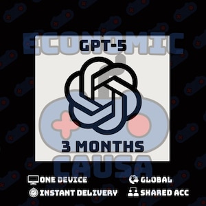 ChatGPT Plus: GPT - 5 | 3-Monats-Konto | Sofortige Lieferung | Weltweit | Alle Sprachen | Beschreibung lesen