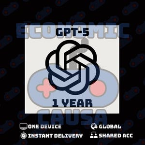 ChatGPT Plus: GPT - 5 | 1-Jahres-Konto | Sofortige Lieferung | Weltweit | Alle Sprachen | Beschreibung lesen