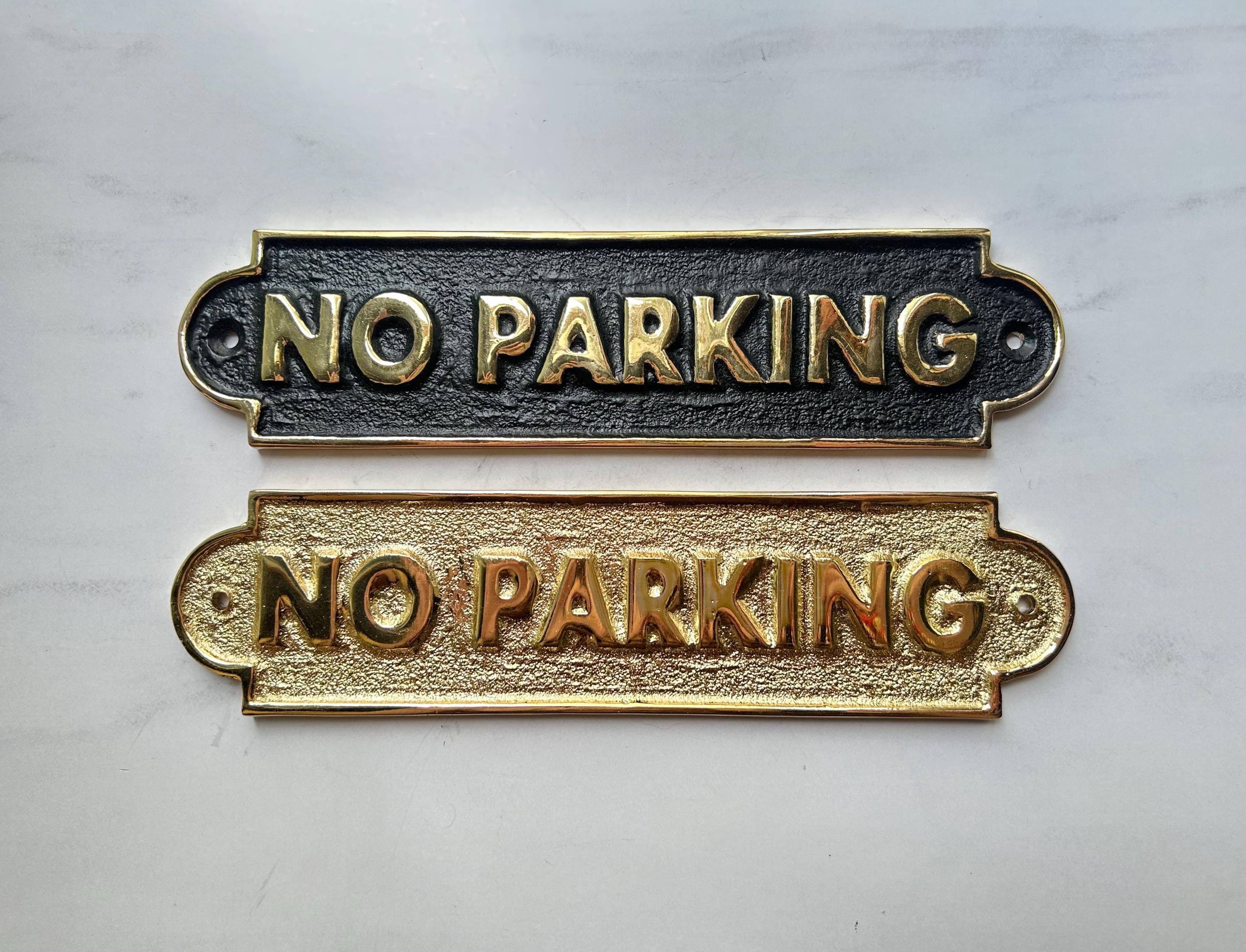 Antique Parking Sign - Etsy