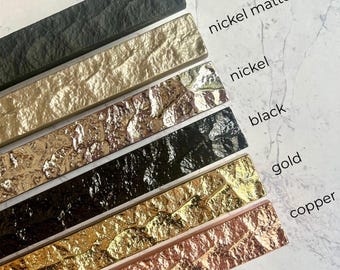 Long Bar Metal Pulls Moonstone Texture, Contemporary Cabinet Handles