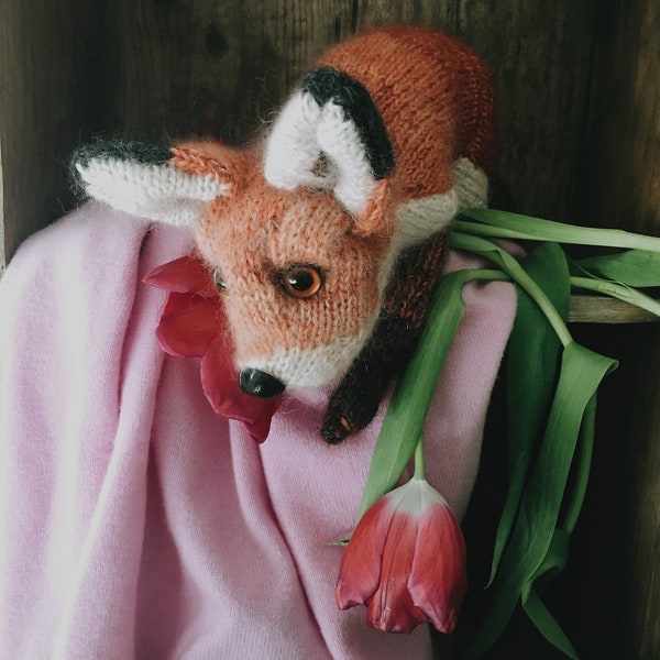 Modèle de tricot Fox Cub