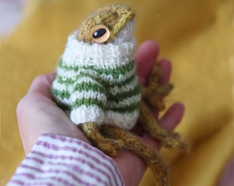 WZÓR DZIANINY Sweter Froggie