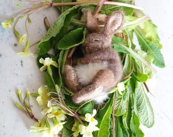 SLEEPY BUNNY Digital Knitting Pattern