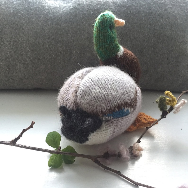 Mallard Duck Knitting Pattern image 8