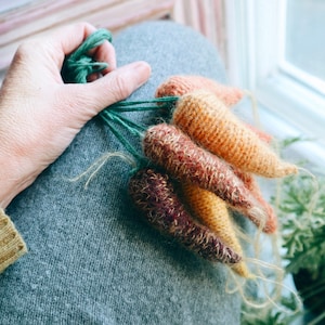 KNITTING PATTERN - Heritage Carrots