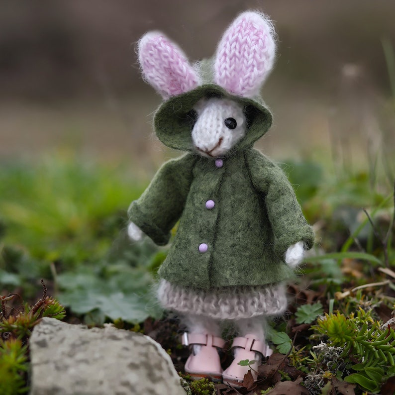 RABBIT DOLL Knitting Pattern image 5