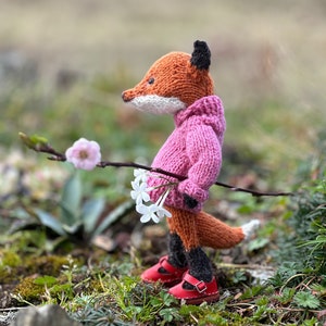 FOX DOLL English Knitting Pattern image 5