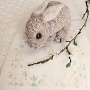 SPECIAL PRICE knitting pattern Baby Bunny Aussi en Français image 6
