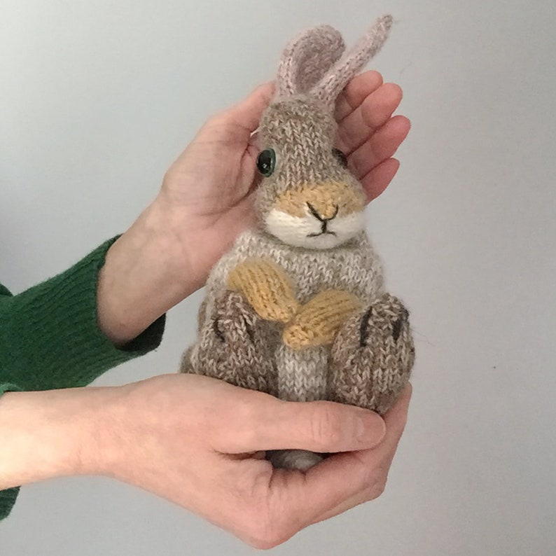 SPECIAL PRICE knitting pattern Baby Bunny Aussi en Français image 9