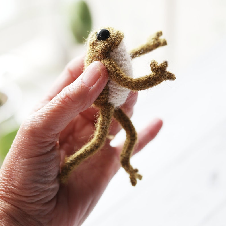 CROCHET TOAD crochet pattern image 4