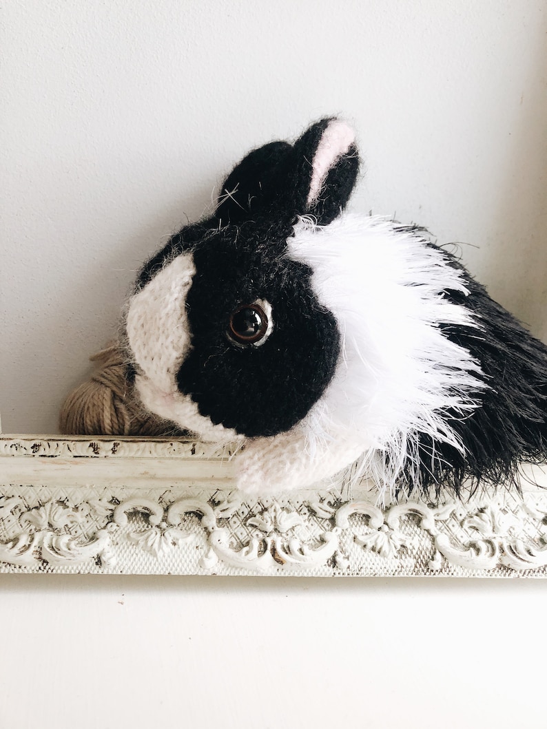 Dutch Rabbit KNITTING PATTERN | Etsy UK