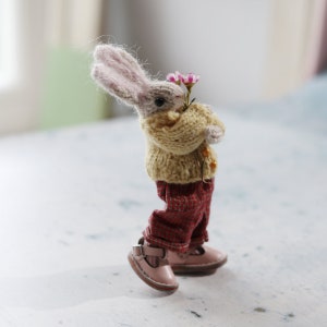 RABBIT DOLL Knitting Pattern