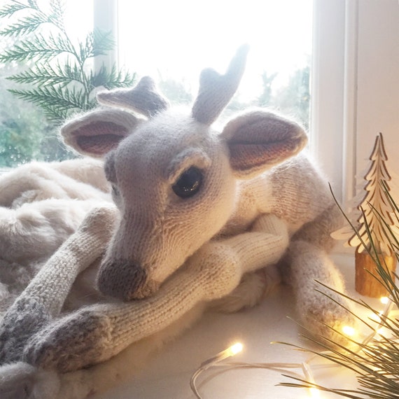 KNITTING PATTERN White Buck - Etsy