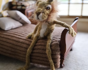 Patrón de tejido digital MUÑECA LEÓN más ROPA