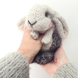 KNITTING PATTERN - Holland Lop Rabbit