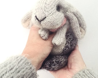 KNITTING PATTERN - Holland Lop Rabbit