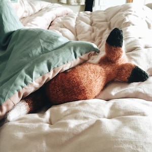Fox Cub Knitting Pattern - Etsy UK