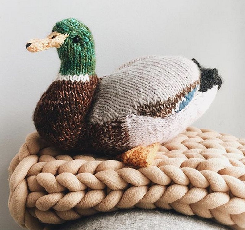 Mallard Duck Knitting Pattern image 2