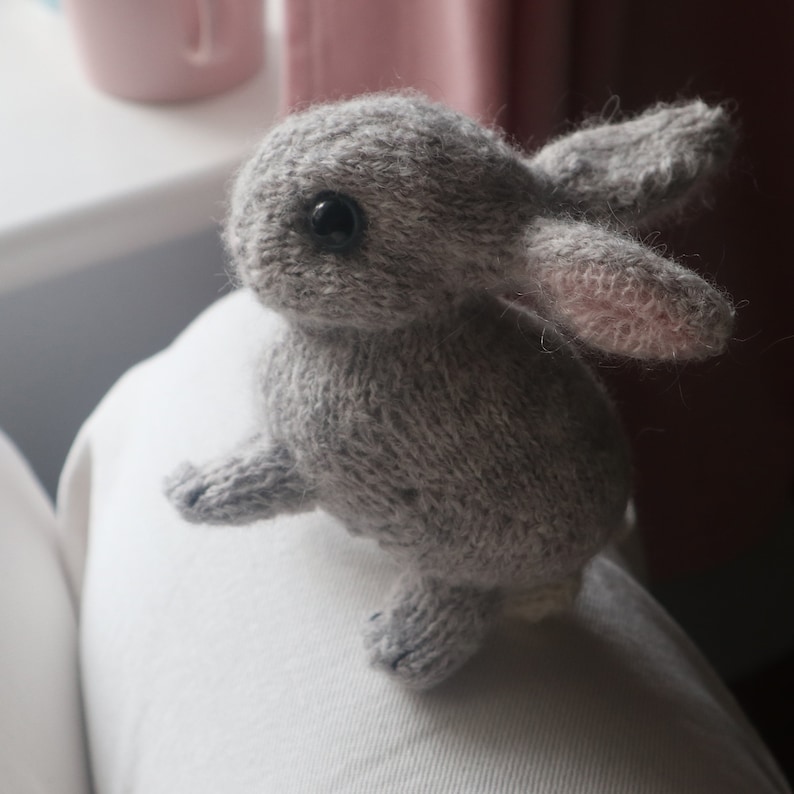 NEW Little Baby Bunny knitting pattern and video tutorial image 3