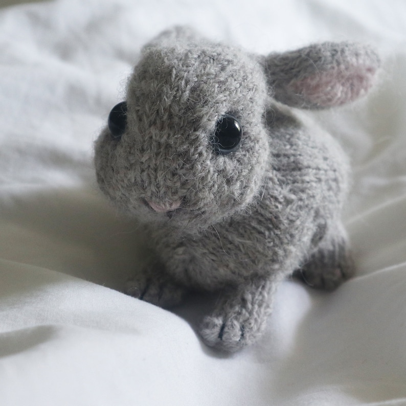 NEW Little Baby Bunny knitting pattern and video tutorial image 8