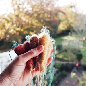 KNITTING PATTERN Heritage Carrots image 4