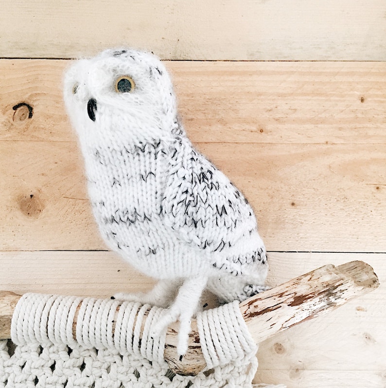 SPECIAL OFFER Knitting Pattern Snowy Owl image 6