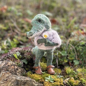 CROC DOLL - English Knitting Pattern