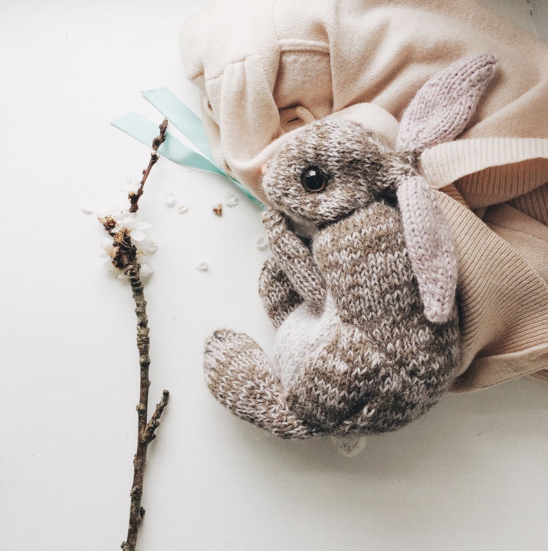 SPECIAL PRICE knitting pattern Baby Bunny Aussi en Français image 3