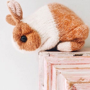 Cinnamon Dutch Rabbit KNITTING PATTERN image 4