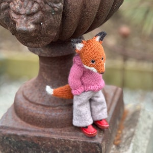 FOX DOLL English Knitting Pattern image 4