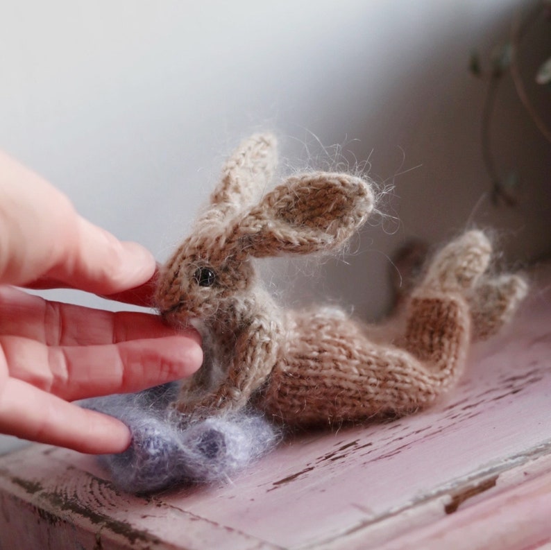 RABBIT DOLL Knitting Pattern image 6