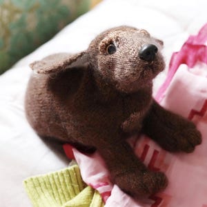 NIEUW breipatroon DACHSHUND PUPPY