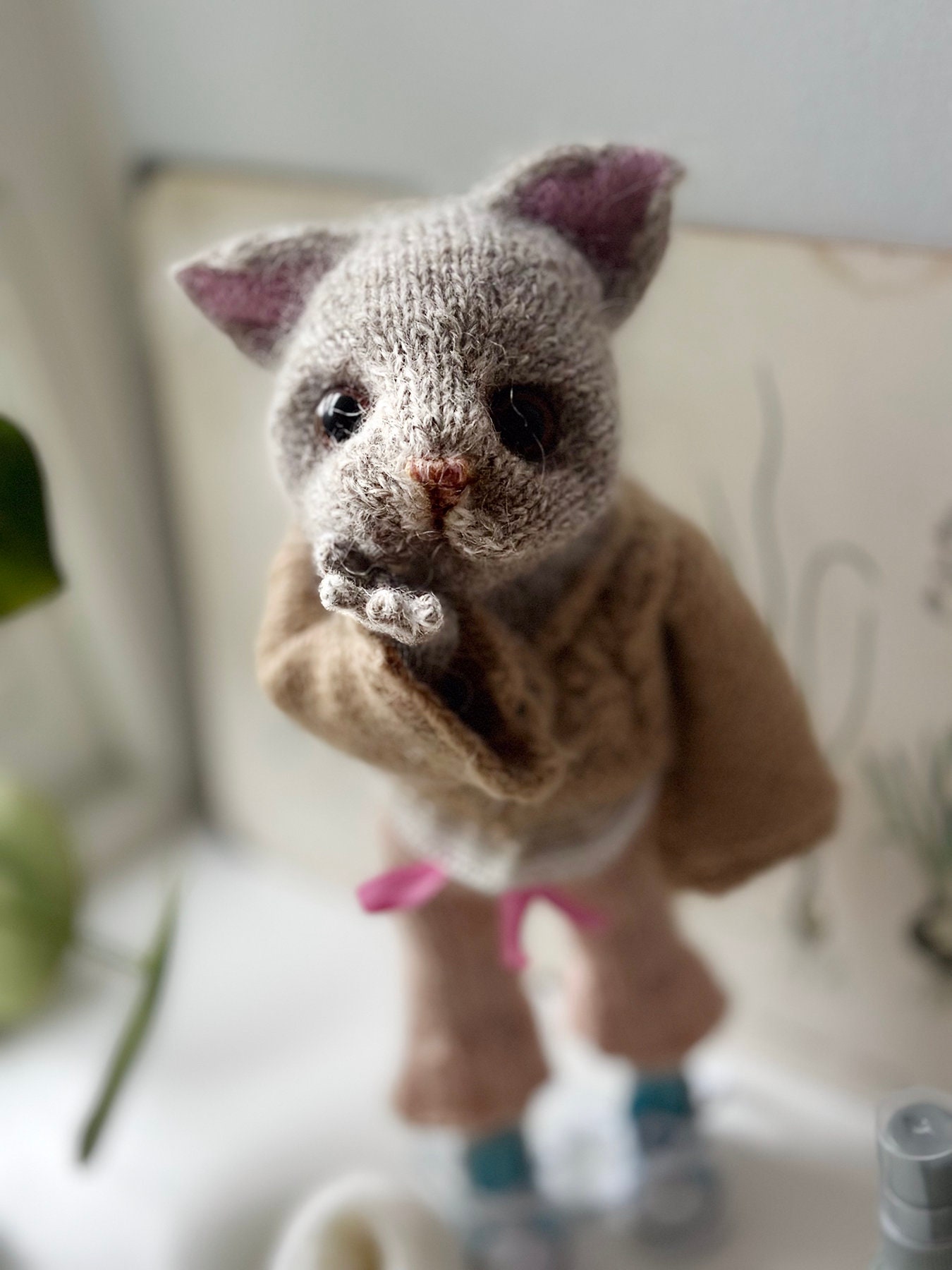 CAT DOLL - English Knitting Pattern - Etsy