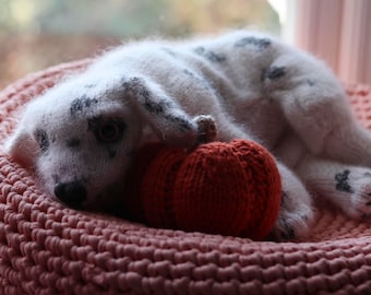 S dalmation knit theredthread DALMATIAN PUPPY - Knitting