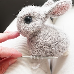 NEW Little Baby Bunny knitting pattern and video tutorial image 9