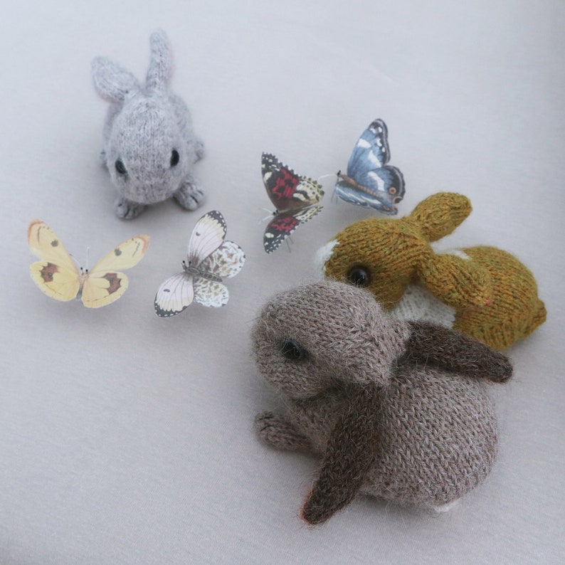 NEW Little Baby Bunny knitting pattern and video tutorial image 10