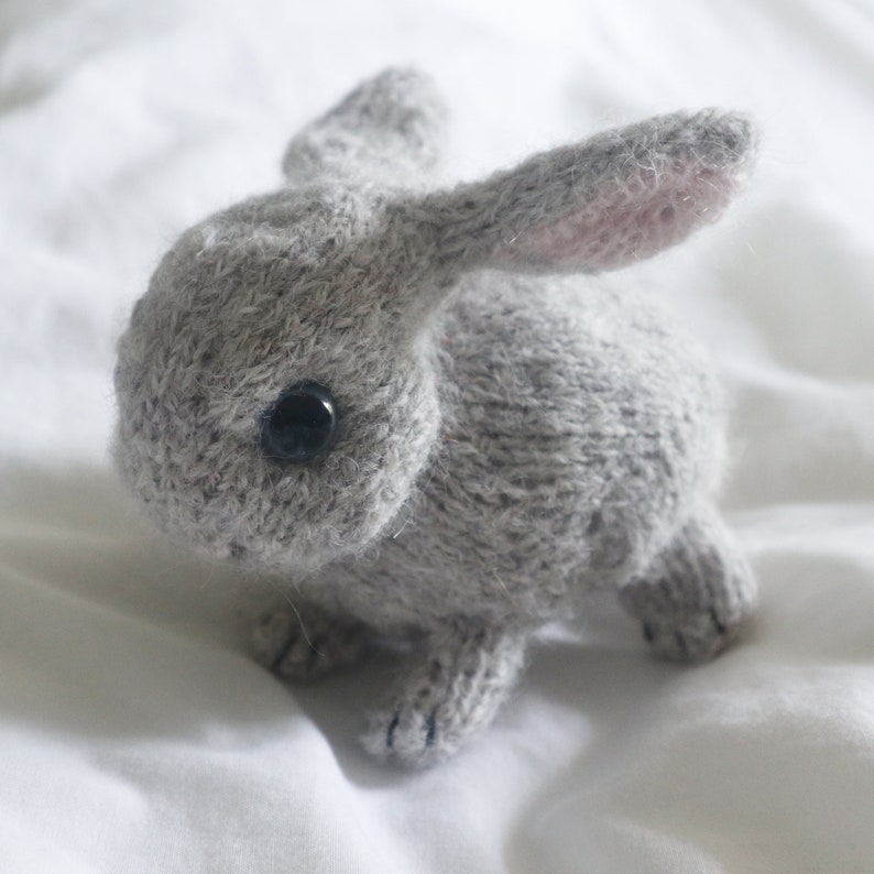 NEW Little Baby Bunny knitting pattern and video tutorial image 1